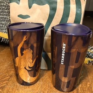 Starbucks Ceramic Golden Siren Double Wall Tumbler